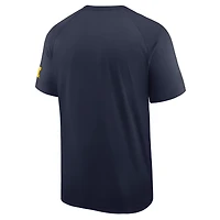 Nike Michigan Wolverines Ready Raglan Premium Performance T-Shirt