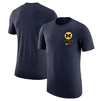 Nike Michigan Wolverines Retro Tri-Blend T-Shirt