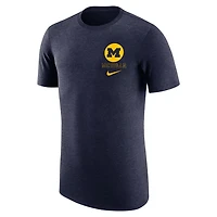 Nike Michigan Wolverines Retro Tri-Blend T-Shirt
