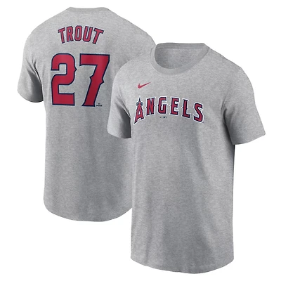 Nike Mike Trout Los Angeles Angels Fuse Name Number T-Shirt