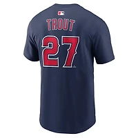 Nike Mike Trout Los Angeles Angels Name  Number T-Shirt