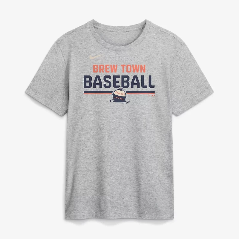 Nike Milwaukee Brewers 2026 City Connect Stacked Team Phrase T-Shirt