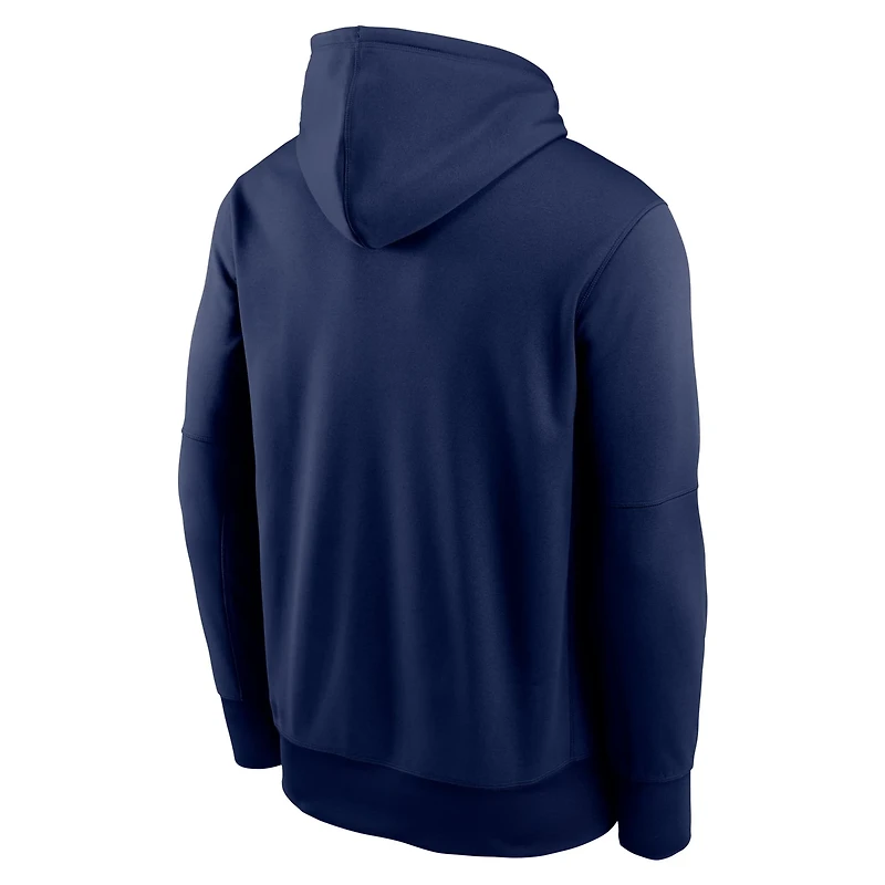 Nike Milwaukee Brewers Authentic Collection Practice Performance Pullover Hoodie