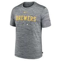 Nike Milwaukee Brewers Authentic Collection Velocity Performance Practice T-Shirt