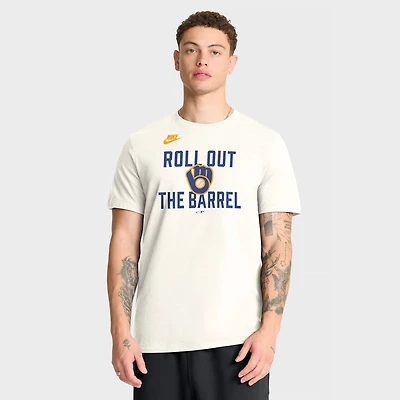 Nike Milwaukee Brewers Cooperstown Collection 70s Inspired T-Shirt