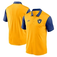 Nike Milwaukee Brewers Franchise Cooperstown Collection Polo