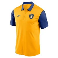 Nike Milwaukee Brewers Franchise Cooperstown Collection Polo