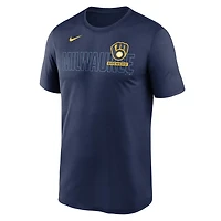 Nike Milwaukee Brewers Knockout Team Legend Dri-FIT T-Shirt