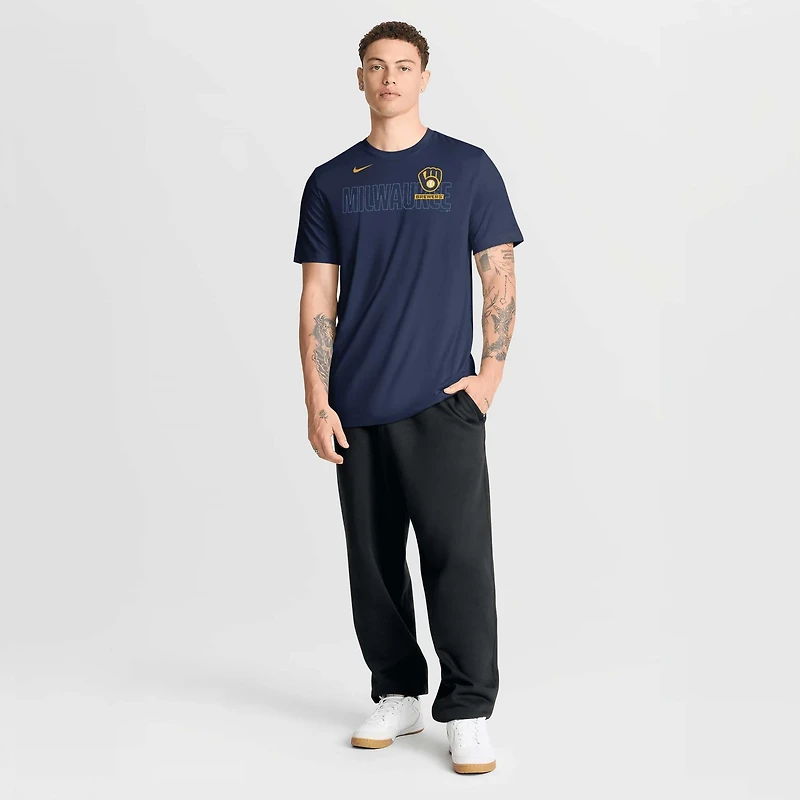 Nike Milwaukee Brewers Knockout Team Legend Dri-FIT T-Shirt