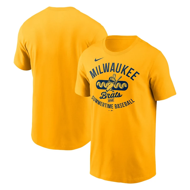 Nike Milwaukee Brewers Local Home Town T-Shirt
