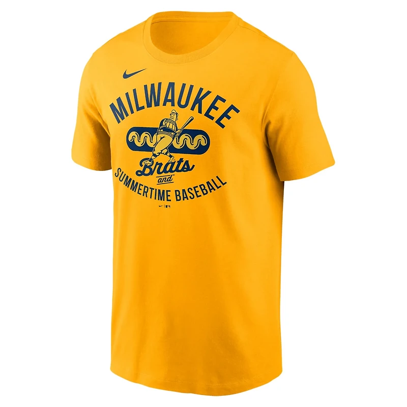 Nike Milwaukee Brewers Local Home Town T-Shirt