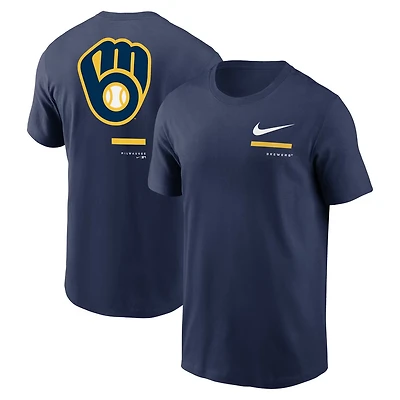 Nike Milwaukee Brewers Over the Shoulder T-Shirt