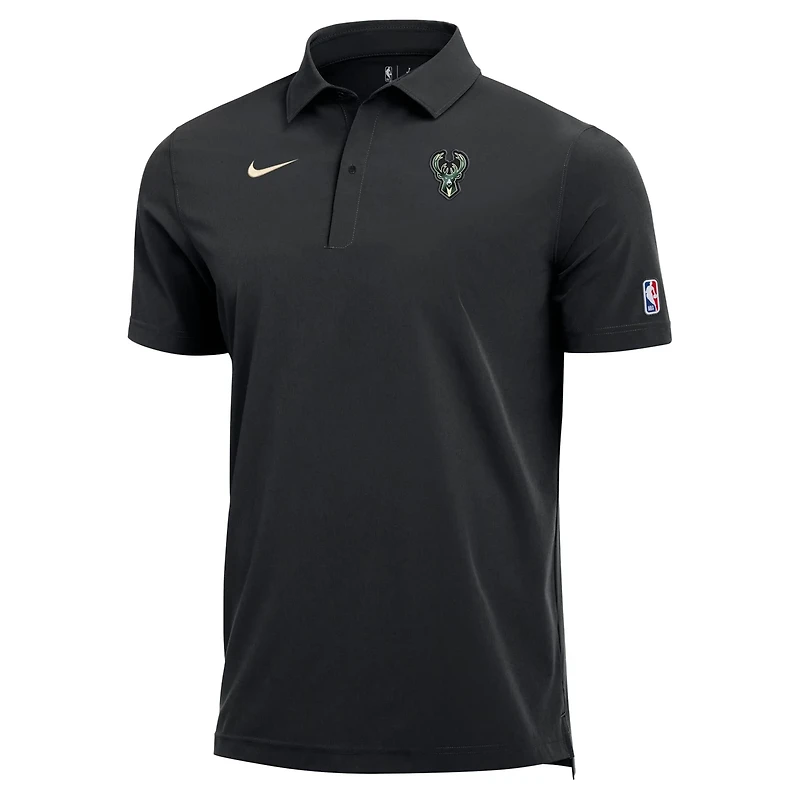 Nike Milwaukee Bucks 2025 26 Authentic Dri-FIT Coaches Polo