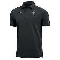 Nike Milwaukee Bucks 2025 26 Authentic Dri-FIT Coaches Polo