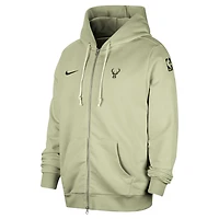 Nike Milwaukee Bucks Authentic Standard Issue Full-Zip Hoodie Jacket