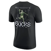 Nike Milwaukee Bucks Courtside Air Traffic Control Max90 T-Shirt