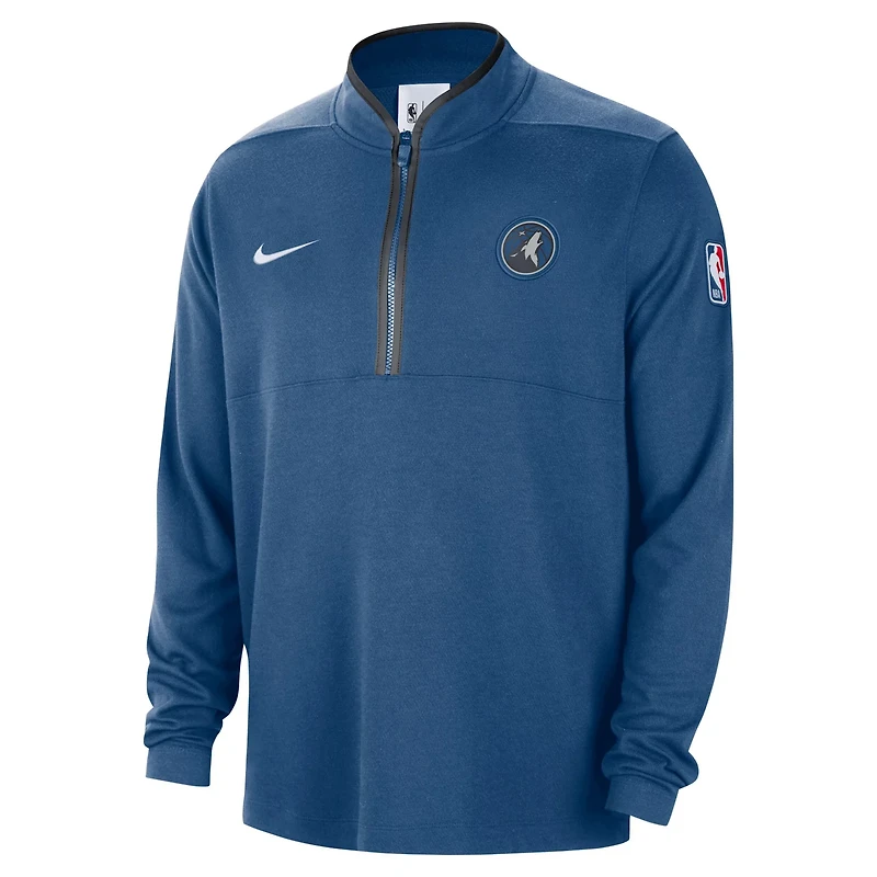 Nike Minnesota Timberwolves 2024 25 Courtside Performance Half-Zip Top