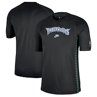 Nike Minnesota Timberwolves Classic Edition Hardwood Classics Authentic Game Shooting T-Shirt
