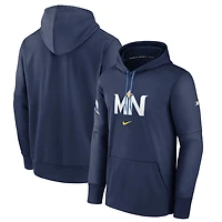Nike Minnesota Twins 2024 City Connect Authentic Collection Practice Performance Pullover Hoodie