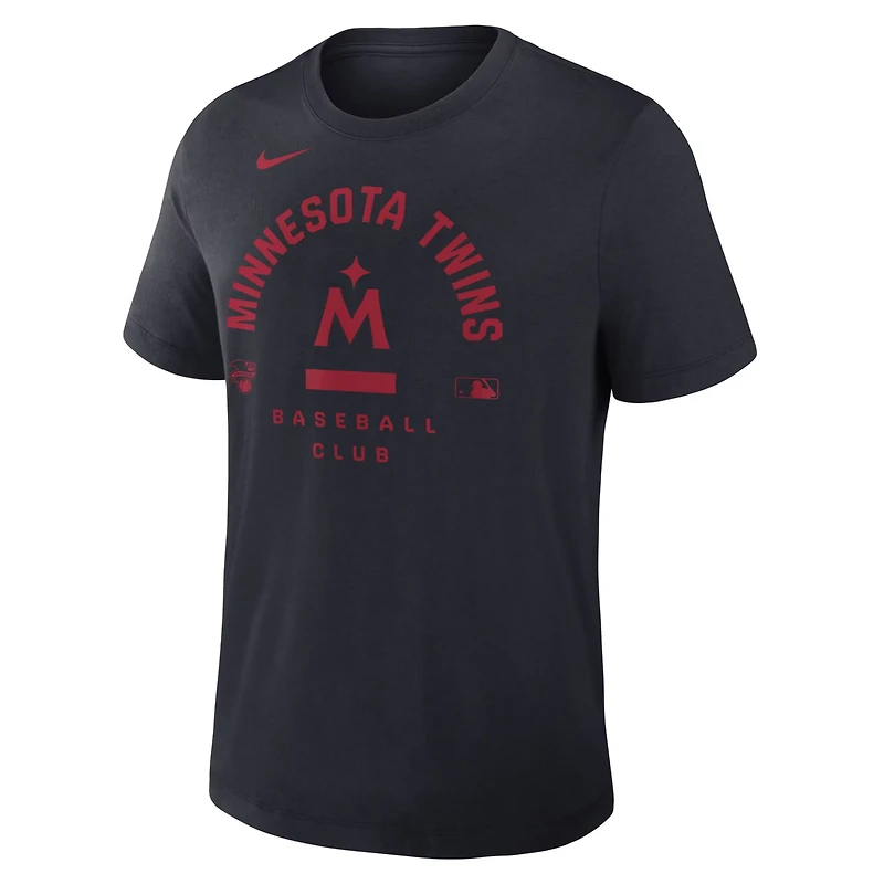 Nike Minnesota Twins Authentic Collection Early Work Tri-Blend Dri-FIT T-Shirt