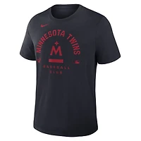 Nike Minnesota Twins Authentic Collection Early Work Tri-Blend Dri-FIT T-Shirt
