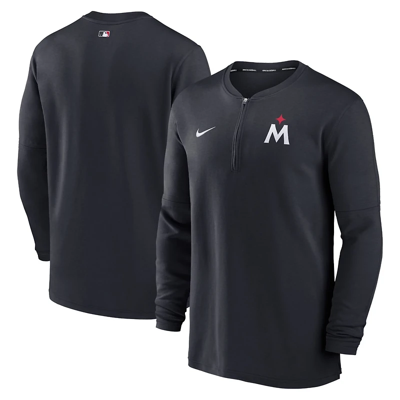 Nike Minnesota Twins Authentic Collection Game Time Performance Quarter-Zip Top
