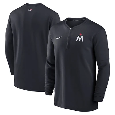 Nike Minnesota Twins Authentic Collection Game Time Performance Quarter-Zip Top