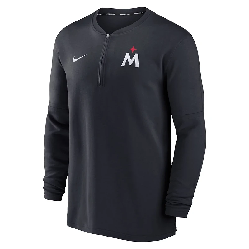 Nike Minnesota Twins Authentic Collection Game Time Performance Quarter-Zip Top