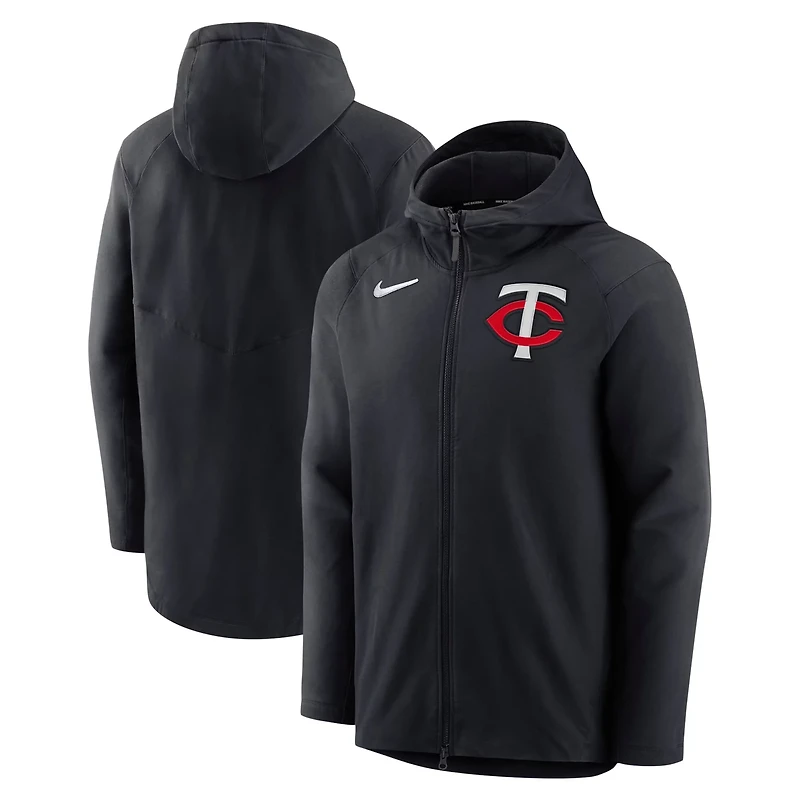 Nike Minnesota Twins Authentic Collection Player Therma Full-Zip Hoodie