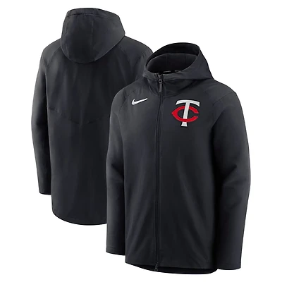 Nike Minnesota Twins Authentic Collection Player Therma Full-Zip Hoodie