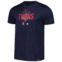 Nike Minnesota Twins Authentic Collection Velocity Performance Practice T-Shirt