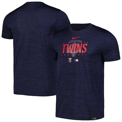Nike Minnesota Twins Authentic Collection Velocity Performance Practice T-Shirt