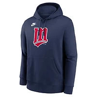 Nike Minnesota Twins Cooperstown Collection Logo Club Pullover Hoodie