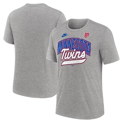Nike Minnesota Twins Cooperstown Collection Retro Tri-Blend T-Shirt