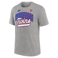 Nike Minnesota Twins Cooperstown Collection Retro Tri-Blend T-Shirt