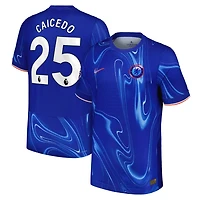 Nike Moiss Caicedo Chelsea 2024 25 Home Authentic Player Jersey