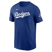 Nike Mookie Betts Los Angeles Dodgers 2024 World Series Champions Name  Number T-Shirt