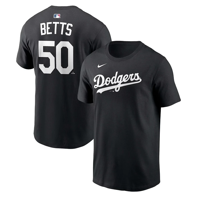 Nike Mookie Betts Los Angeles Dodgers Name Number T-Shirt