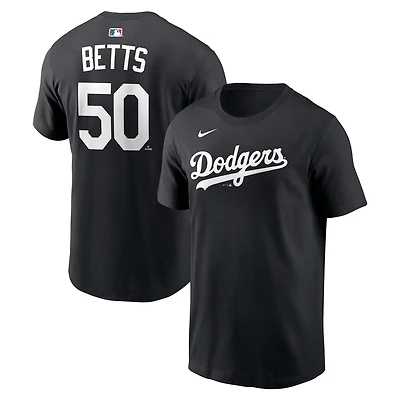 Nike Mookie Betts Los Angeles Dodgers Name Number T-Shirt