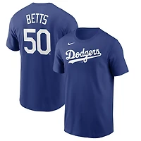 Nike Mookie Betts Los Angeles Dodgers Name  Number T-Shirt