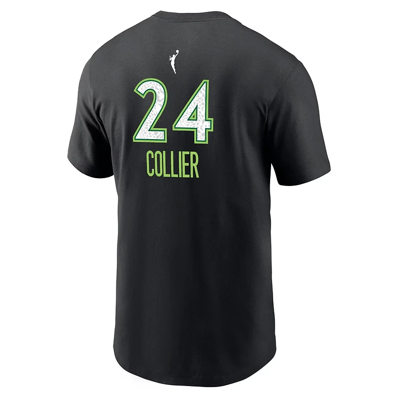 Nike Napheesa Collier Minnesota Lynx Rebel Edition Name  Number T-Shirt