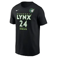 Nike Napheesa Collier Minnesota Lynx Rebel Edition Name  Number T-Shirt