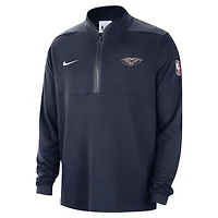 Nike New Orleans Pelicans 2024/25 Courtside Performance Half-Zip Top