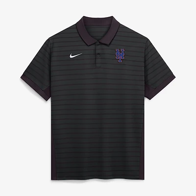 Nike New York Mets Authentic Collection Striped Victory Dri-FIT Polo