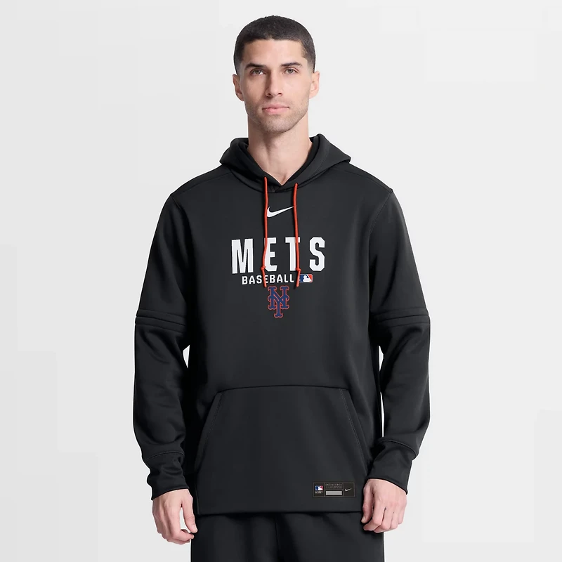 Nike New York Mets Authentic Collection Therma-FIT Hoodie