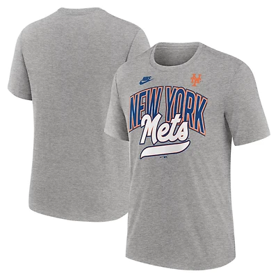 Nike New York Mets Cooperstown Collection Retro Tri-Blend T-Shirt