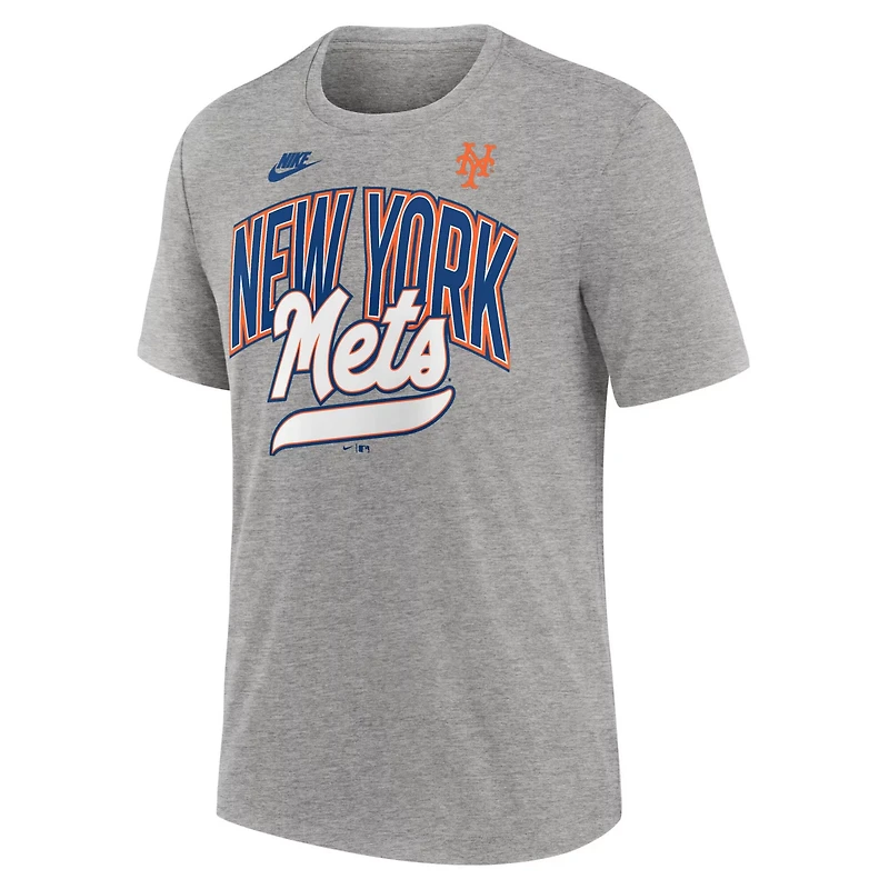 Nike New York Mets Cooperstown Collection Retro Tri-Blend T-Shirt