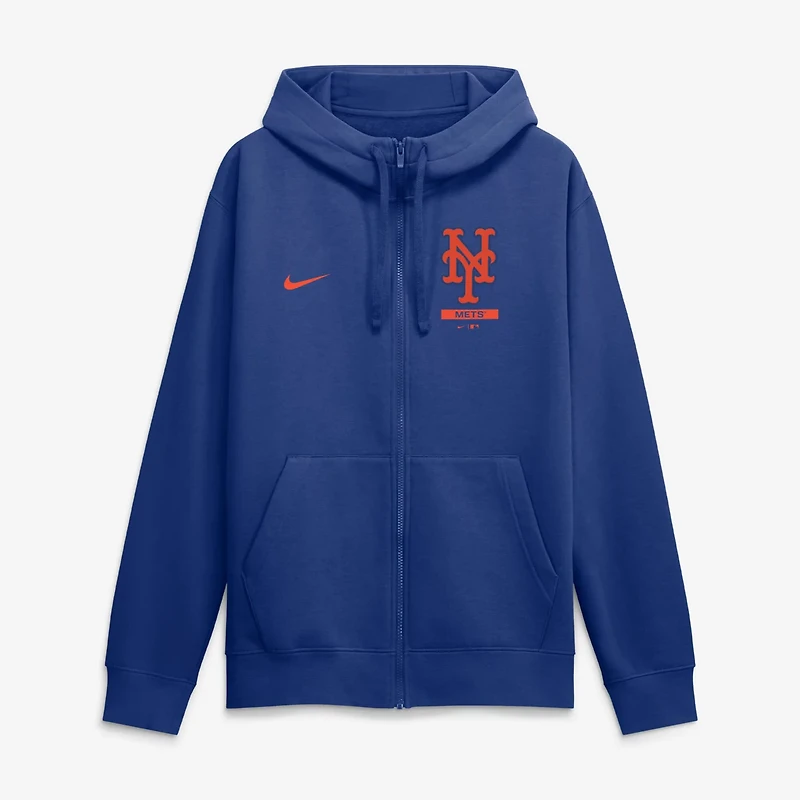 Nike New York Mets Primetime Lockup Full-Zip Hoodie
