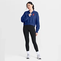 Nike New York Mets Primetime Phoenix Fleece Half-Zip Sweatshirt