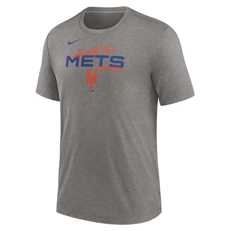 Nike New York Mets We Are All Tri-Blend T-Shirt